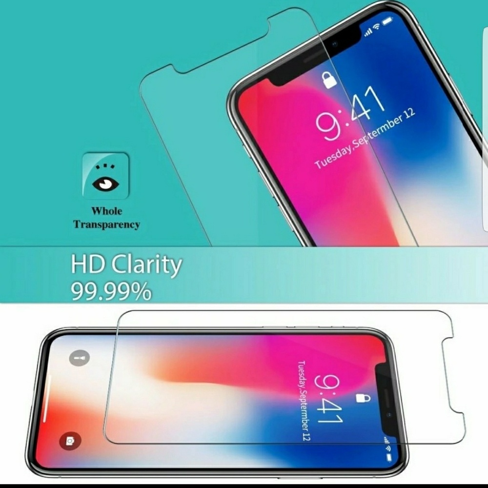 New Iphone X Temper Glass Clear